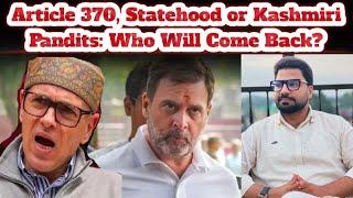 Separatism, Article 370 , Future of J&K | Look At The Entire Political Scenario Of Jammu and Kashmir