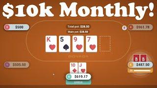 Making $10k Per Month Online Poker - You Need To Do This! ️