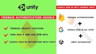 Unity Sign-in Authentication with Google Firebase 2024