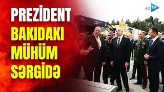 Prezident V “ADEX-2024” və “Securex Caspian” sərgiləri ilə tanış olub: SON DƏQİQƏ məlumatları