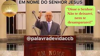 CULTO ONLINE CCB - 04/06/2024 - PALAVRA HEBREUS 13