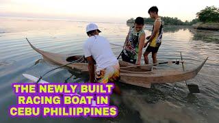 NEWLY BUILT RACING BOAT IN THE PHILIPPINES