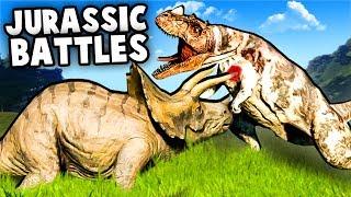 Jurassic World Evolution Gameplay - DINOSAUR FIGHTS, Escapes! (Jurassic World Evolution part 1)