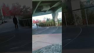 Inline Skating Tilikum Crossing Bridge.