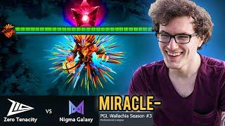 Miracle- Bristleback Literally HITS these Games HARD | Nigma Vs Zero Tenacity 