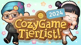 A Lawyer's Definitive Cozy Game Tier List (2024 Edition!)