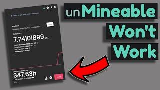 How To Fix unMineable [Xmrig]