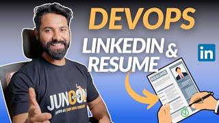 LinkedIn & Resume For DevOps | Free Workshop By TrainWithShubham (Hindi)