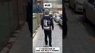 1：1 recreation of Wise and Belle's running | Zenless Zone Zero