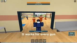 Roblox: Prison Life rapid fire script [UPDATED]