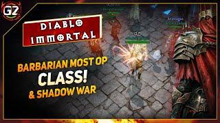 Barbarian Most OP Class - Shadow War After Server Merge | Diablo Immortal