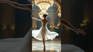 AI Ballet Dreams: Ethereal Dance in Crystal Palace | AI Generated Art