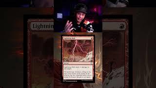 Lightning bolt is the Ultimate burn spell | MTG #shorts