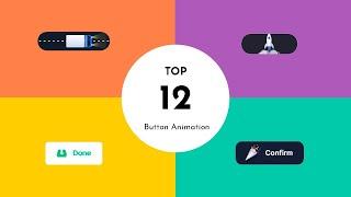 12 Cool CSS Button Animation | HTML CSS JavaScript