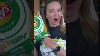 Раритетные чипсы Lays со вкусом Subway | необычная еда