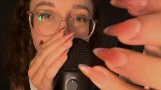 ASMR intense mouth sounds and trigger words