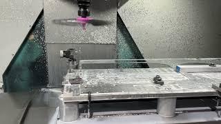 Drying the Leopard 2 deck after CNC machining