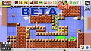 Beta64 - Super Mario Maker