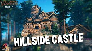 Valheim: Building A Hillside Castle