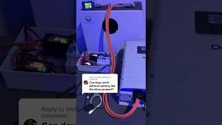 Can Deye 6kva work without batteries?