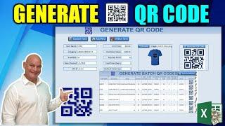 How To Generate Single & Batch QR Codes With Excel [Free Download]