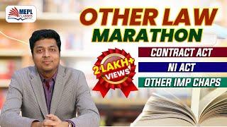 Other Law Marathon | CA/CMA INTER & CS EXECUTIVE |  Mohit Agarwal