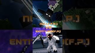 Null vs Entity 303 (F.P.) Battle  #minecraft #minecraftshorts #herobrine #null #entity303 #shorts