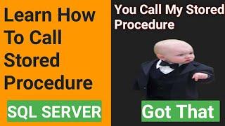 SQL Server stored procedures in details || Why SQL stored Procedures introduced ? ||  @TechandArt