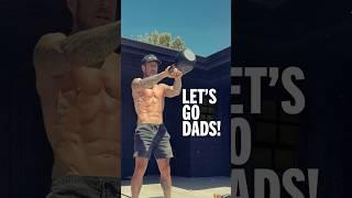 Let's Go Dads! Try This Single Kettlebell Workout #shorts #workoutmotivation #kettlebellworkout