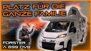 Der ideale FAMILIENGRUNDGRISS von FORSTER | Forster A 699 DVB | Reisemobile Dülmen