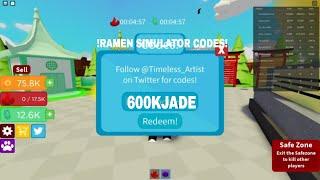 Ramen Simulator Codes | November 2020