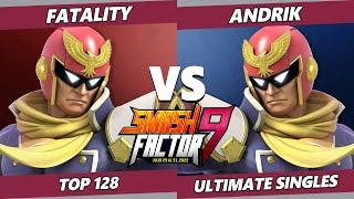 Smash Factor 9 - Fatality (Captain Falcon) Vs. Andrik (Captain Falcon) SSBU Ultimate Tournament