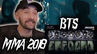 NEW K-POP FAN REACTS  BTS MMA 2018 - REACTING TO BTS MMA 2018 - FULL PERFORMANCE  FOR THE FIRST TIME