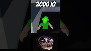 WOW! Roblox 2000 IQ Moment (Troll Face Meme) #shorts