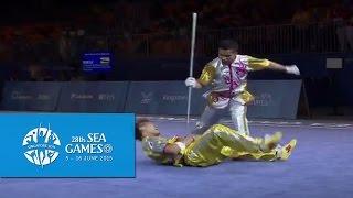 Wushu - Men's Duel Event - Weapon (Day 1) | 28th SEA Games Singapore 2015