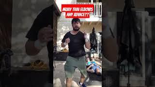 Why MMA Needs Muay Thai Elbows #mma #fighter #muaythai