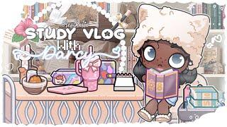 Study Vlog with Darcy|*Aesthetic*|Avatar world