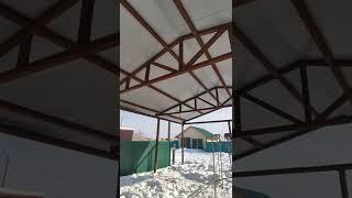 гараж своими руками 8*10 высота 3 метра