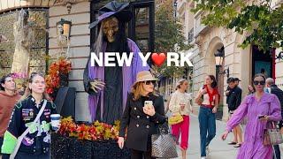 [4K]NYC WalkSpooky Autumn Day on Upper East SideHalloween Vibes in New York City | Oct 2024