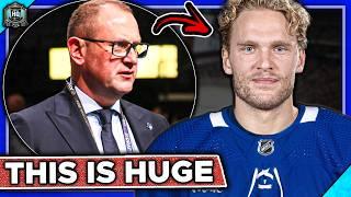 Something HUGE Is Brewing In Toronto... - MASSIVE Leafs Trade Update