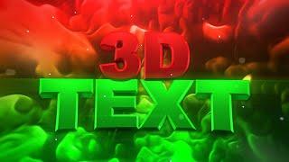 FREE 3D TEXT PACK! | TONS OF 3D LETTERS/NUMBERS | *EASILY CUSTOMIZABLE*