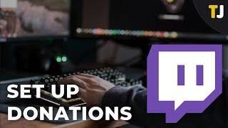 How to Set Up Donations on Twitch