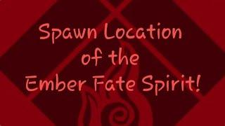 Spawn Location of the Ember Fate Spirit (Shindo)