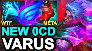 Wild Rift China Varus ADC - 20KILL New Essence Reaver Varus Build Runes - Sovereign Rank Gameplay