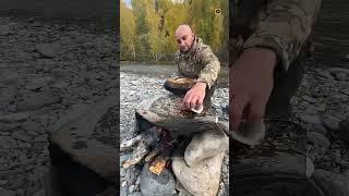 Jungle cooking During Camping 