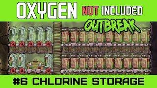 Chlorine Gas Storage : Kills Germs DEAD! - Oxygen Not Included OUTBREAK Update - Ep6 [4k]