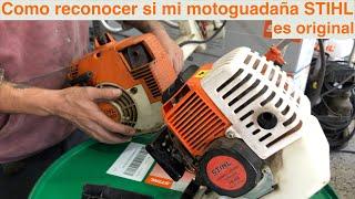 ¿Cómo reconocer un equipo original STIHL? Como reconocer una motoguadaña pirata Trucha VS original