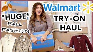 *HUGE* WALMART FALL HAUL 2024  New Arrivals Unboxing Haul 25+ AMAZING fashion finds!! #walmarthaul