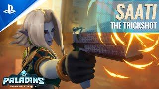 Paladins - Saati Reveal Trailer | PS4