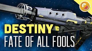 DESTINY Fate of All Fools Gameplay Fully Upgraded Exotic Scout Rifle (Funny Moments)